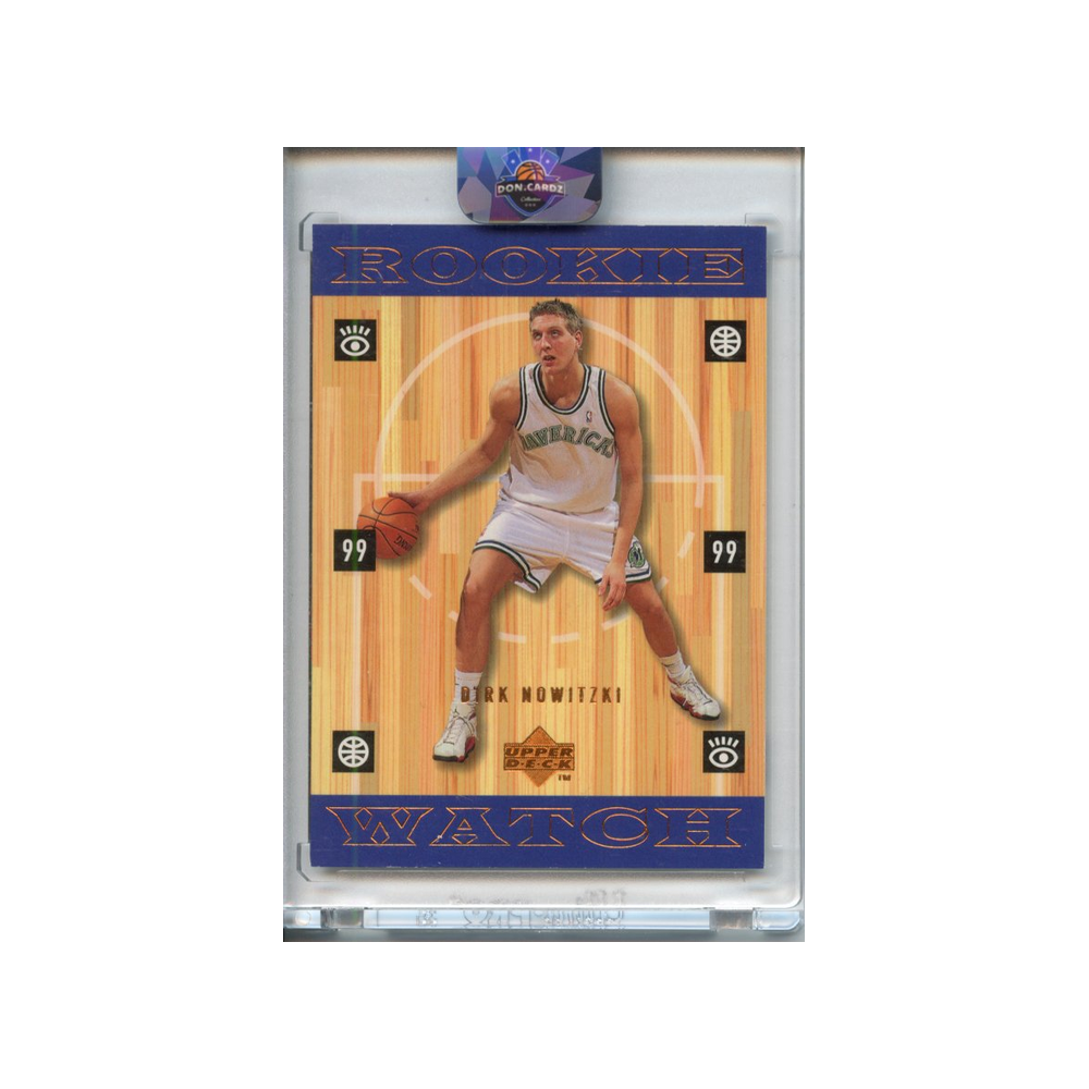 Dirk-Nowitzki-Rookie-Watch-/100-1998-Upper-Deck-Vorderseite