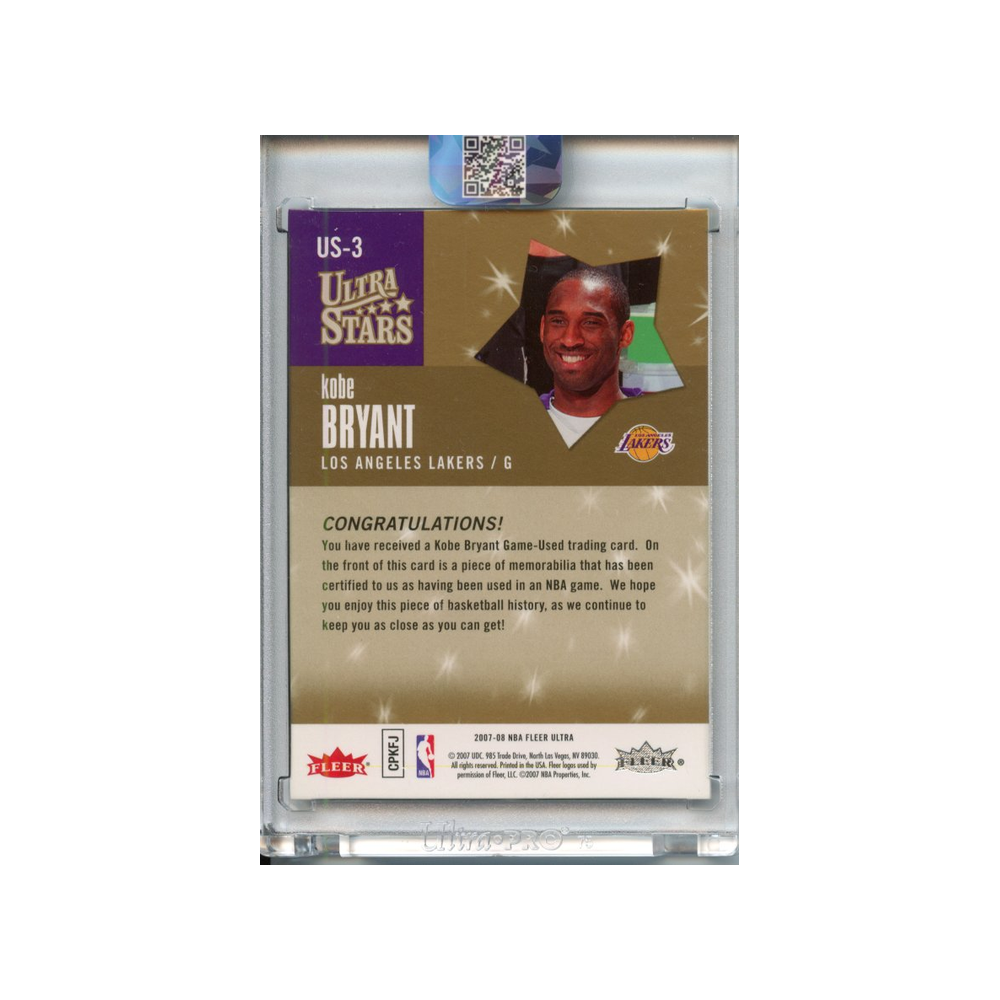 Kobe-Bryant-Ultra-Stars--Memorabilia-2007-Ultra-Rückseite