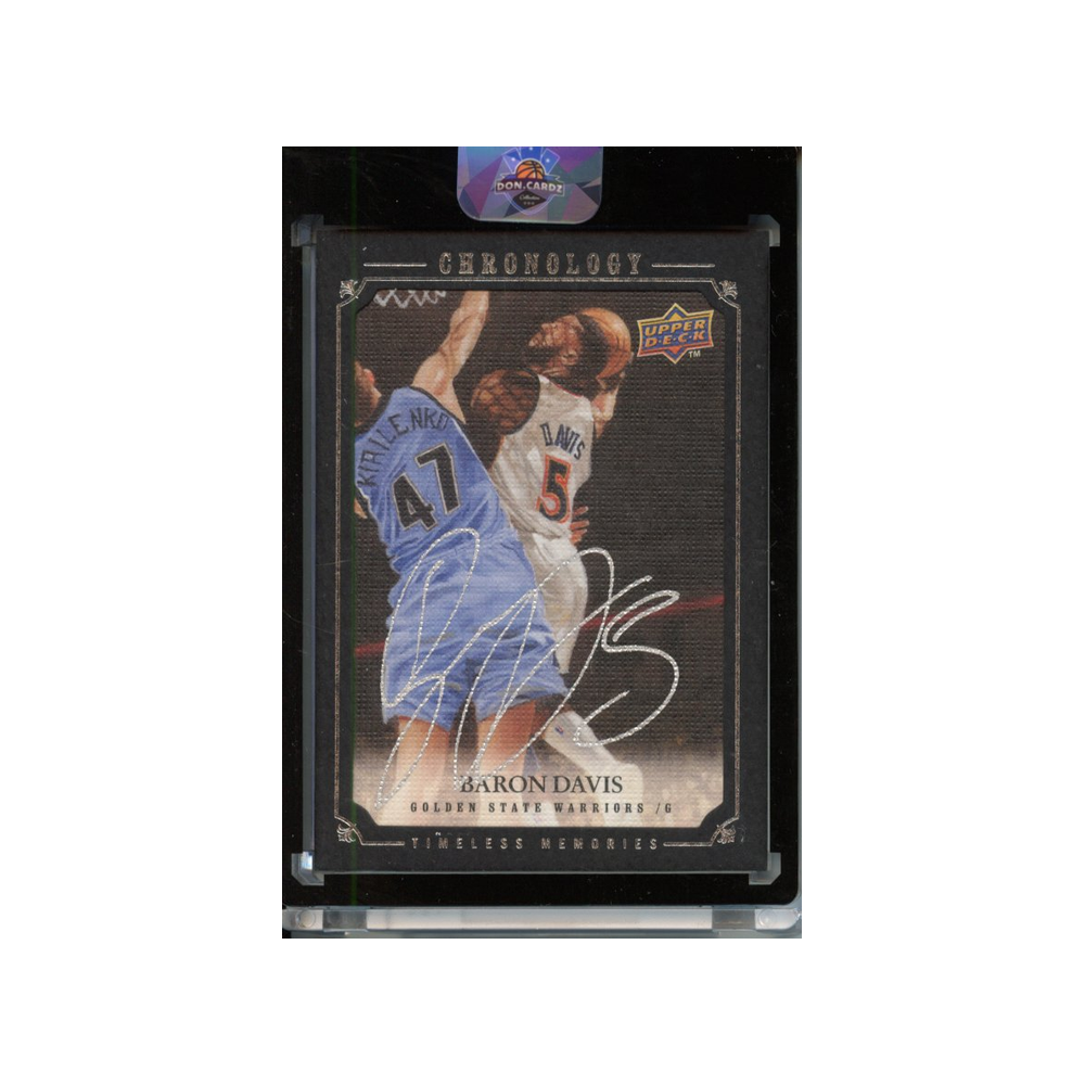 Baron-Davis-Autograph-Timeless-Memories-/99-2007-Upper-Deck-Chronology-Vorderseite