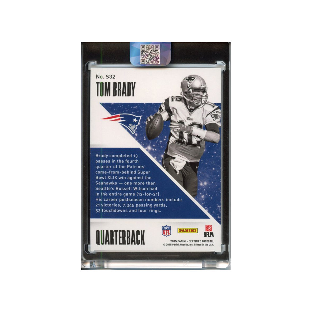 Tom-Brady-Stars-Mirror-Blue-/99-2015-Certified-Rückseite