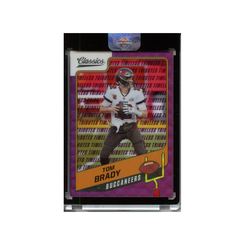 Tom-Brady-Timeless-Tributes-Purple-Wave-/50-2021-Classic-Vorderseite