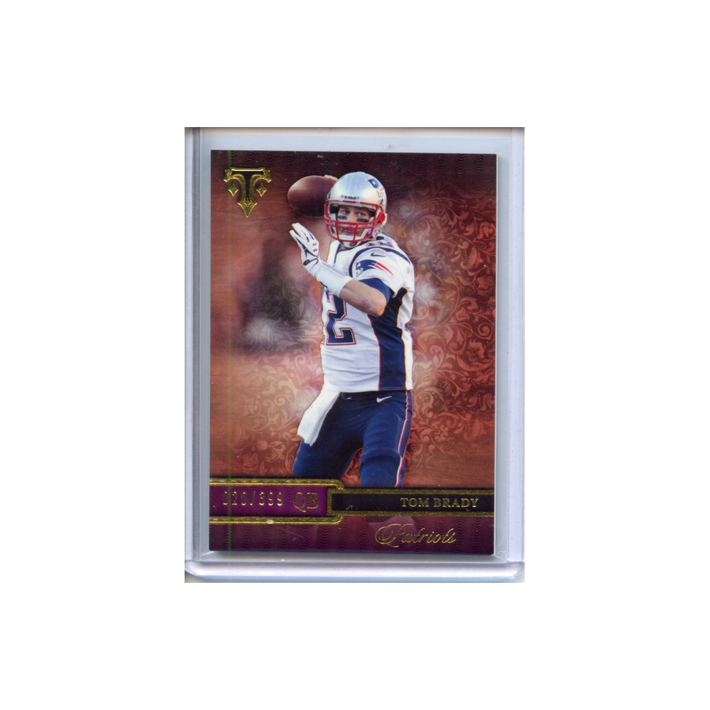 Tom-Brady-Purple-/399-2014-Topps-Triple-Threads-Vorderseite