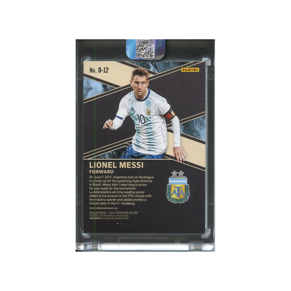 Lionel-Messi-Dynamic-/149-2019-Gold-Standard-Rückseite