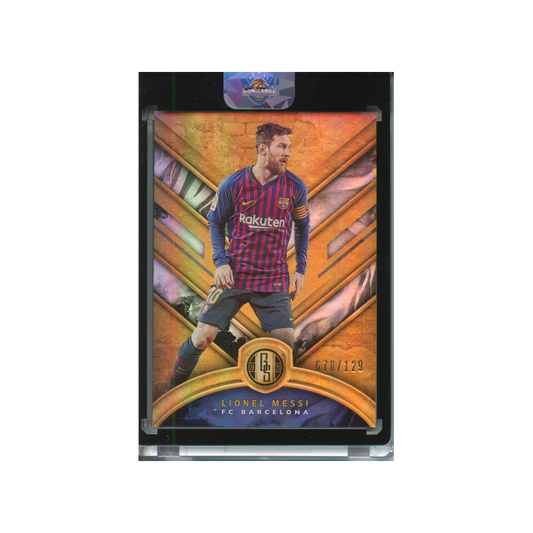 Lionel-Messi-/129-2019-Gold-Standard-Vorderseite