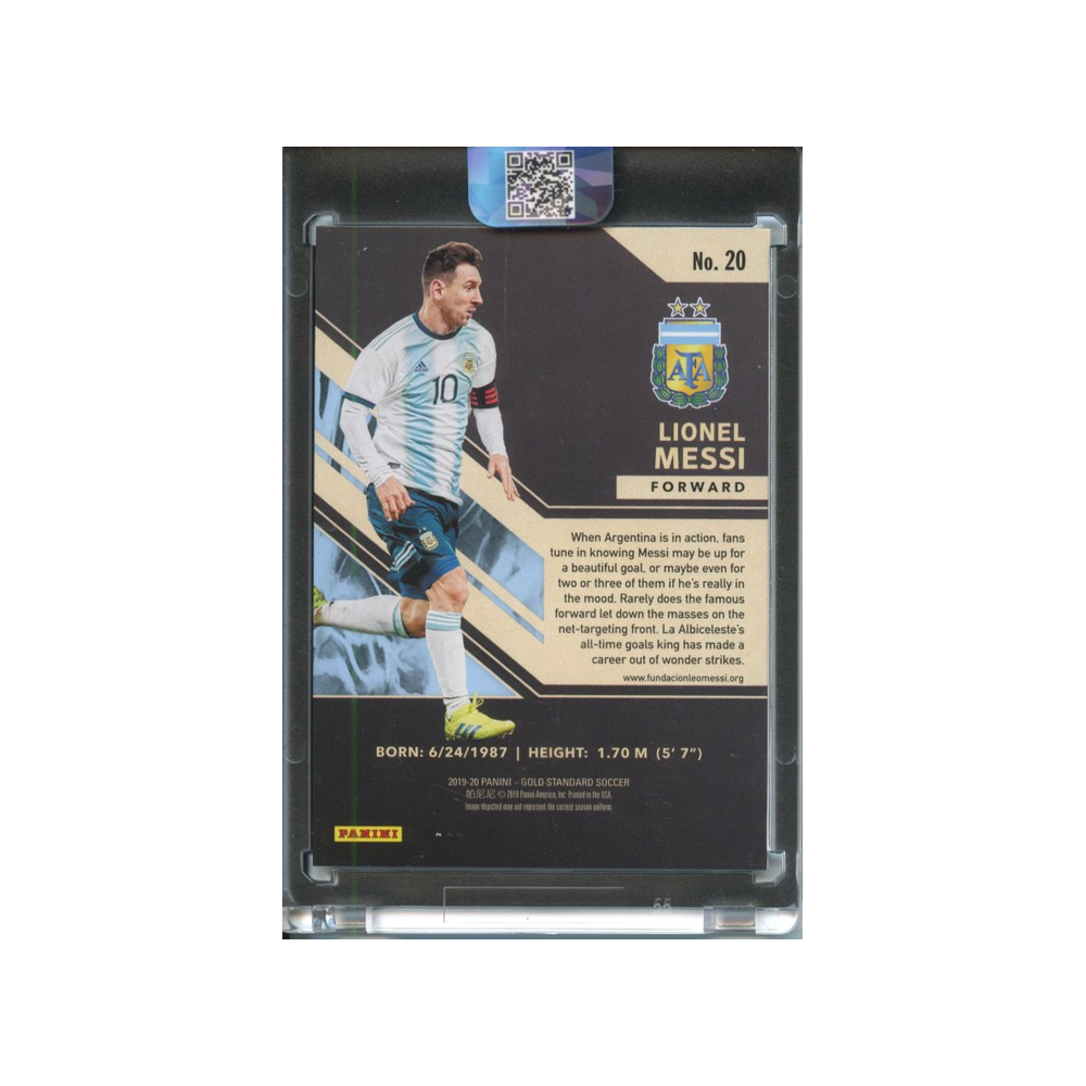 Lionel-Messi-AU-/79-2019-Gold-Standard-Rückseite