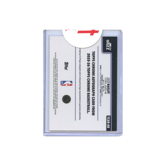 Ace-Bailey-Autograph-2025-Topps-Chrome--Rückseite