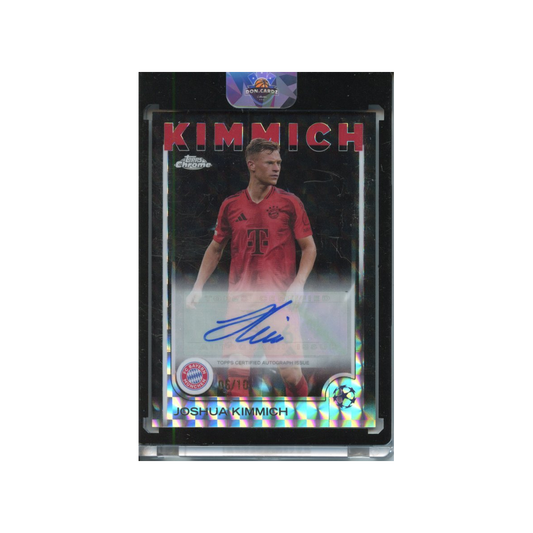 Joshua-Kimmich-Autograph-Black-/10-2024-Topps-Chrome-Vorderseite