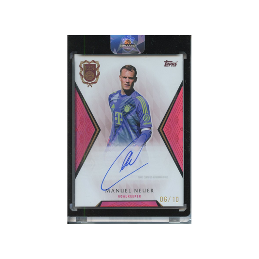 Manuel-Neuer-Autograph-/10-2025-Topps-FC-Bayern-125-Years-Vorderseite