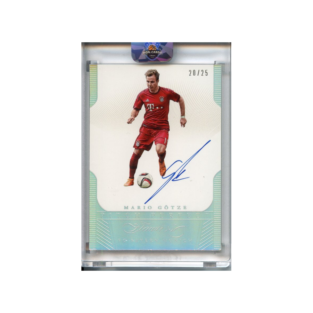Mario-Götze-Autograph-Pitch-Perfect-/25-2015-Flawless-Vorderseite