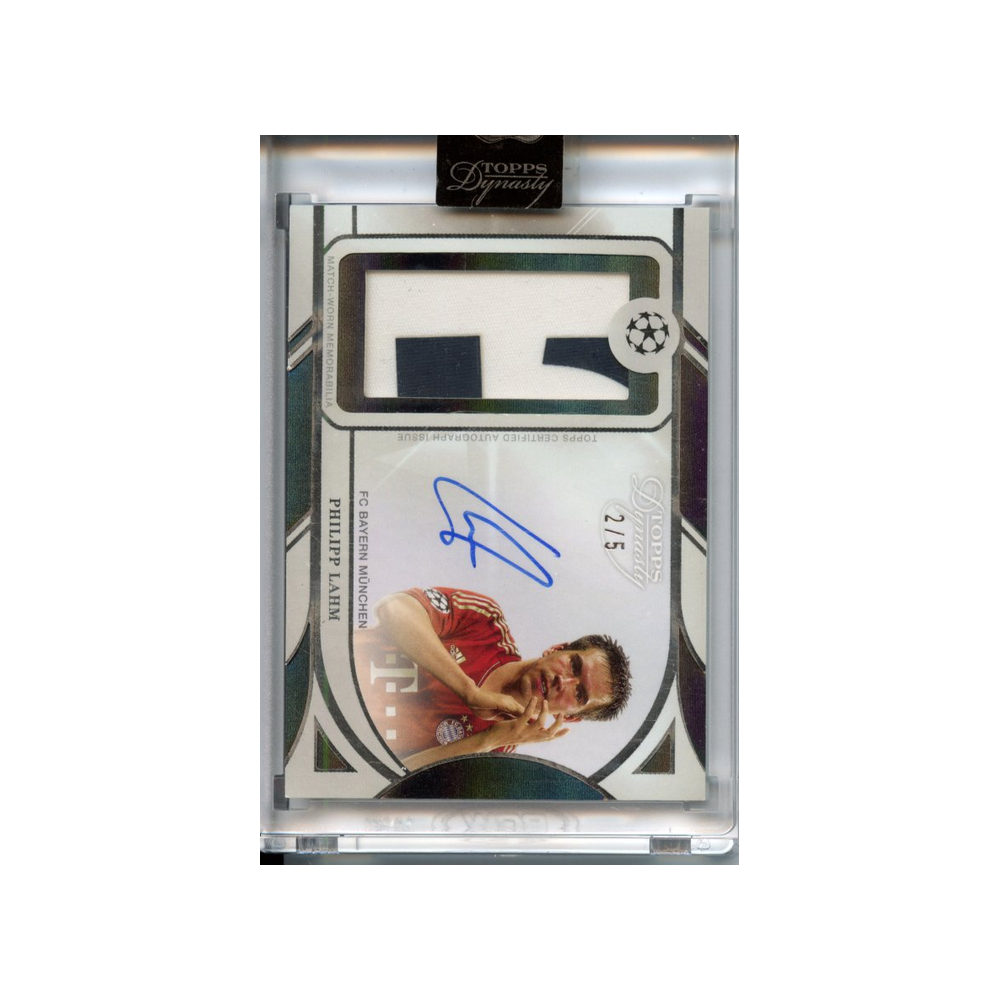 Philipp-Lahm-Patch-Autograph-/5-2025-Topps-Dynasty-Vorderseite