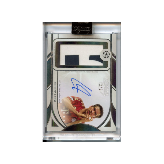 Philipp-Lahm-Patch-Autograph-/5-2025-Topps-Dynasty-Vorderseite