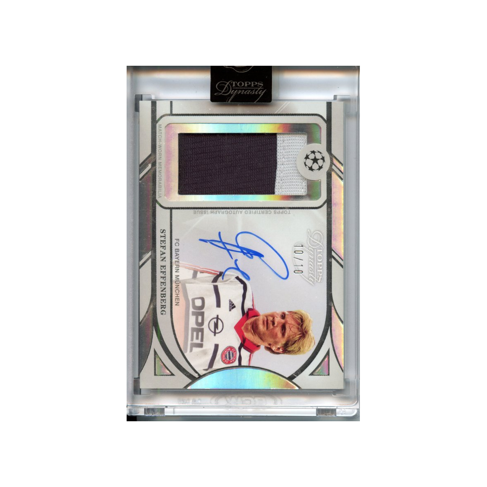 Stefan-Effenberg-Patch-Autograph-/10-2024-Topps-Dynasty-Vorderseite