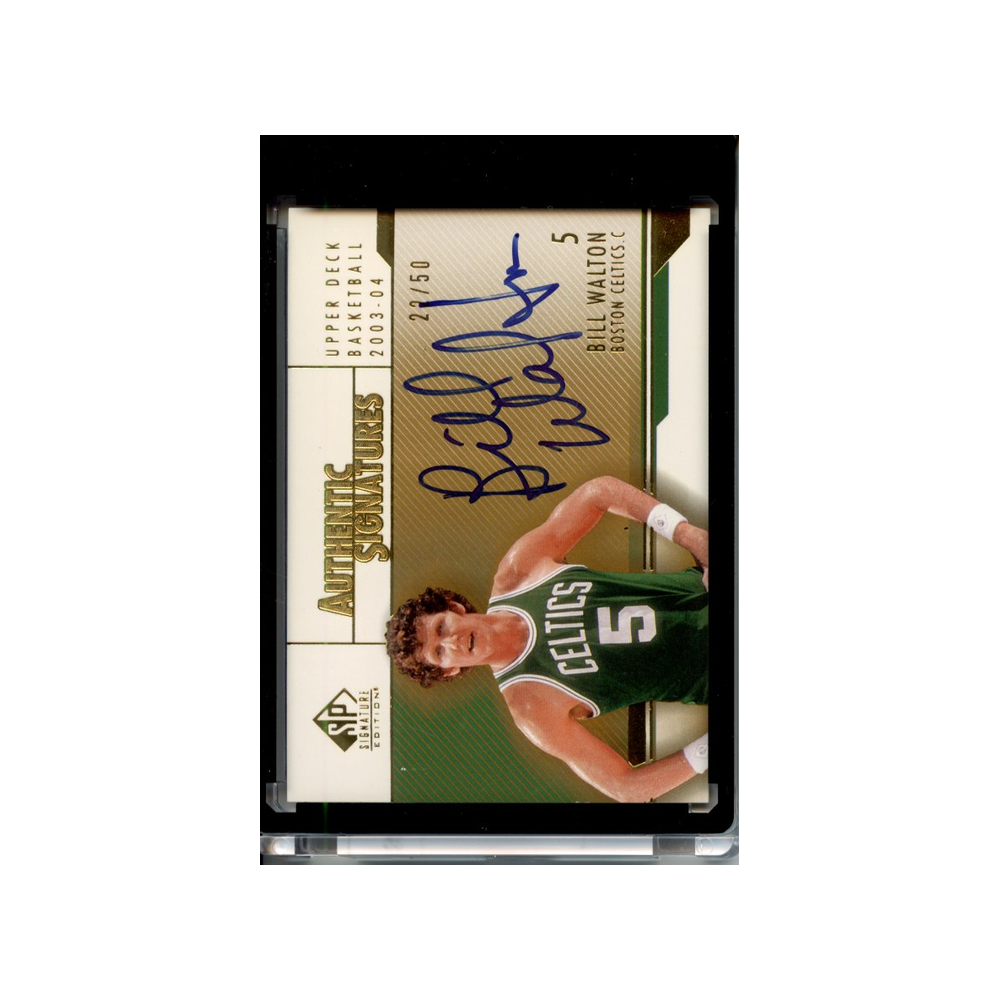 Bill-Walton-Autograph-Gold-/50-2004-Upper-Deck-Vorderseite