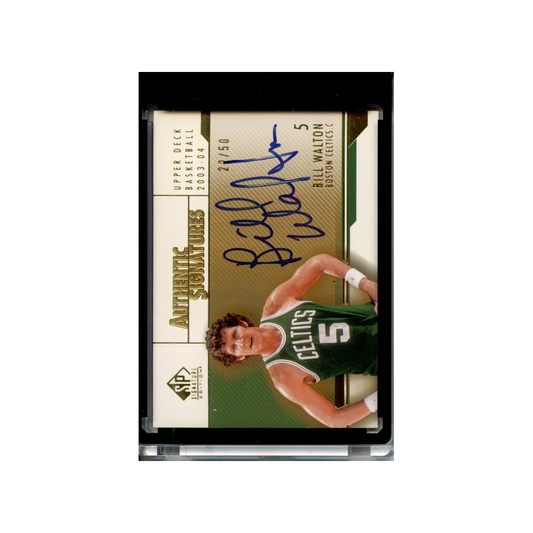 Bill-Walton-Autograph-Gold-/50-2004-Upper-Deck-Vorderseite
