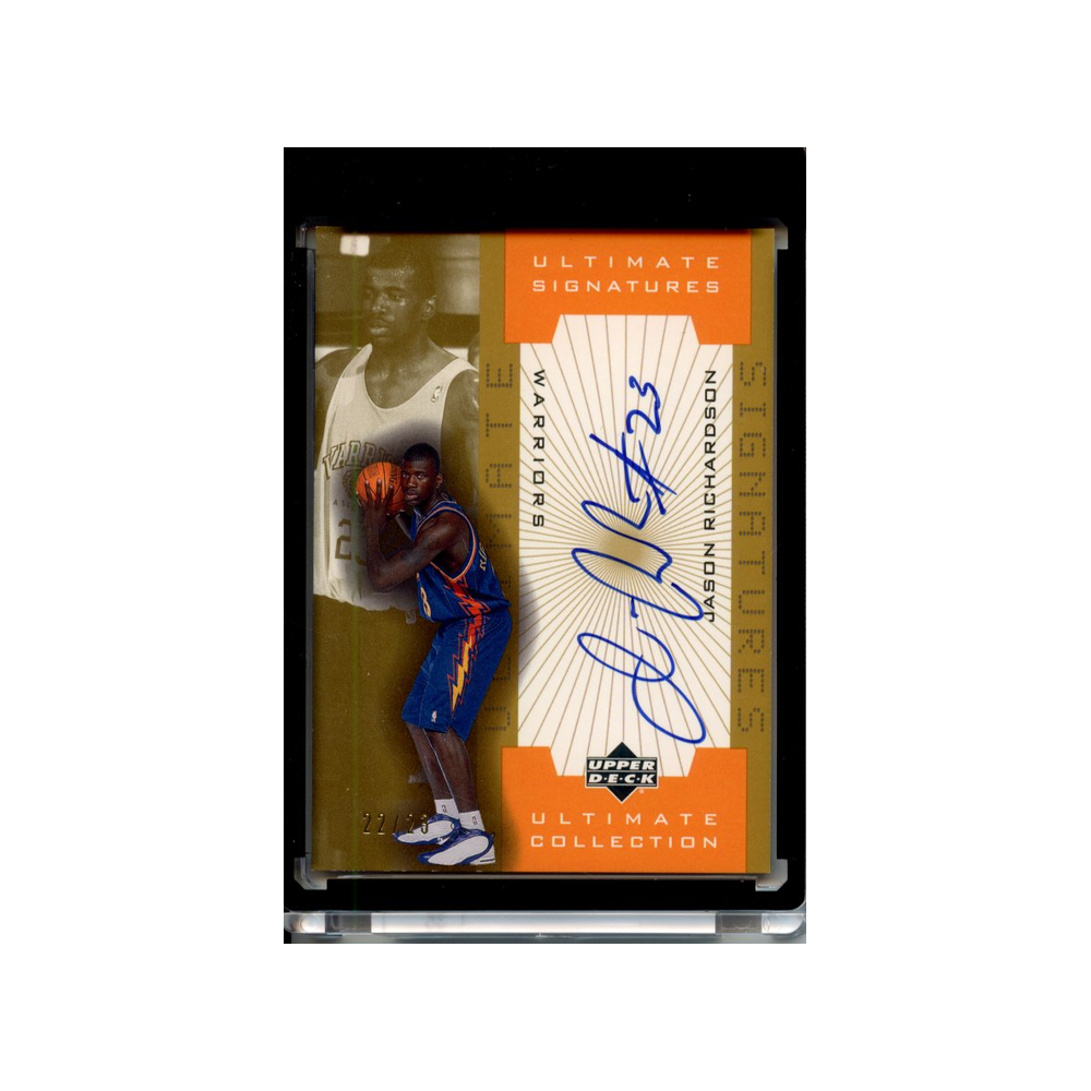 Jason-Richardson-Autograph-Ultimate-Signatures-/23-2002-Upper-Deck--Vorderseite