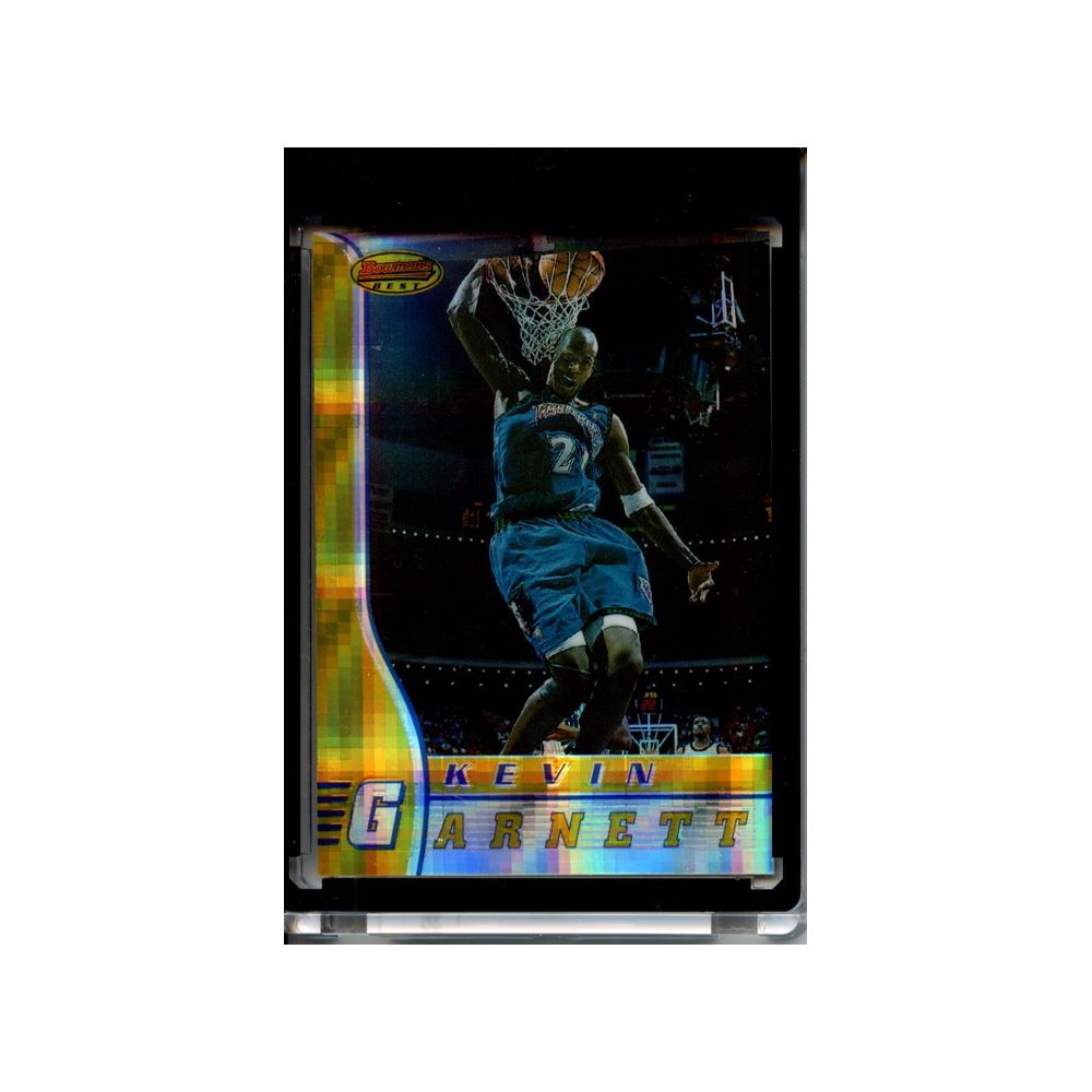 Kevin-Garnett-Atomic-Refractor-1996-Bowman's-Best-Vorderseite