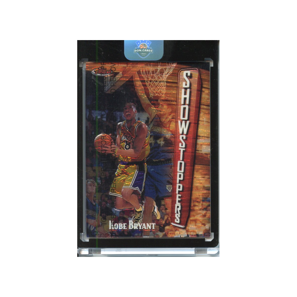 Kobe-Bryant-Showstoppers-1998-Topps-Finest-Vorderseite