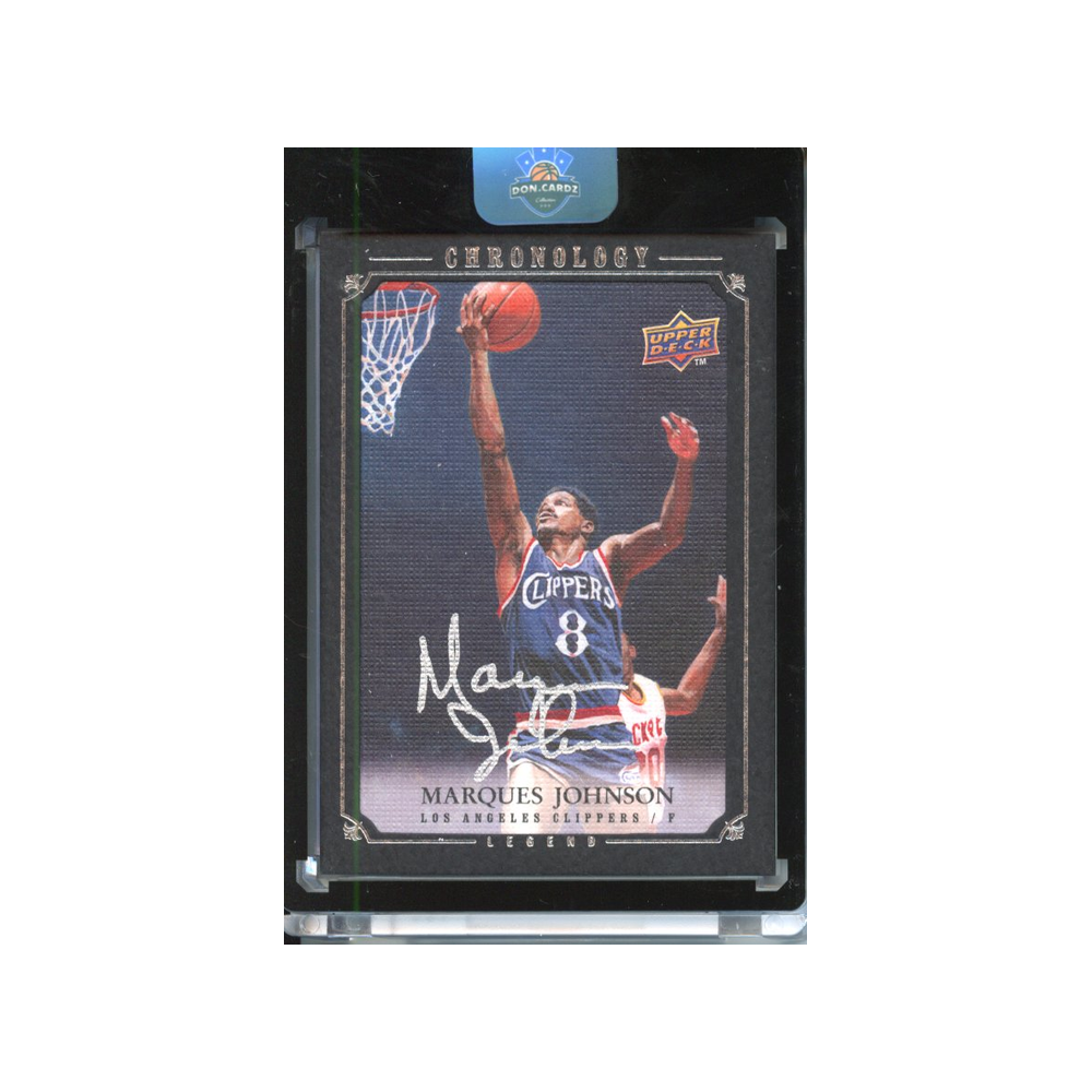 Marques-Johnson-Autograph-/99-2007-Upper-Deck-Chronology-Vorderseite