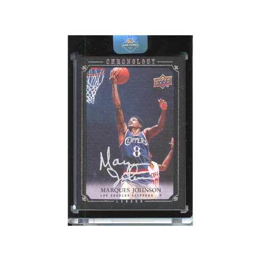 Marques-Johnson-Autograph-/99-2007-Upper-Deck-Chronology-Vorderseite