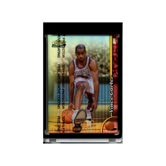 Vince-Carter-Refractor-1998-Topps-Finest-Vorderseite