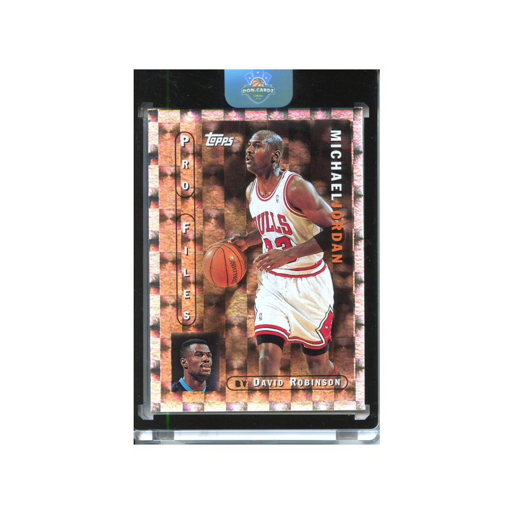 Michael-Jordan/-David-Robinson-1996-Topps-Pro-Files-Vorderseite