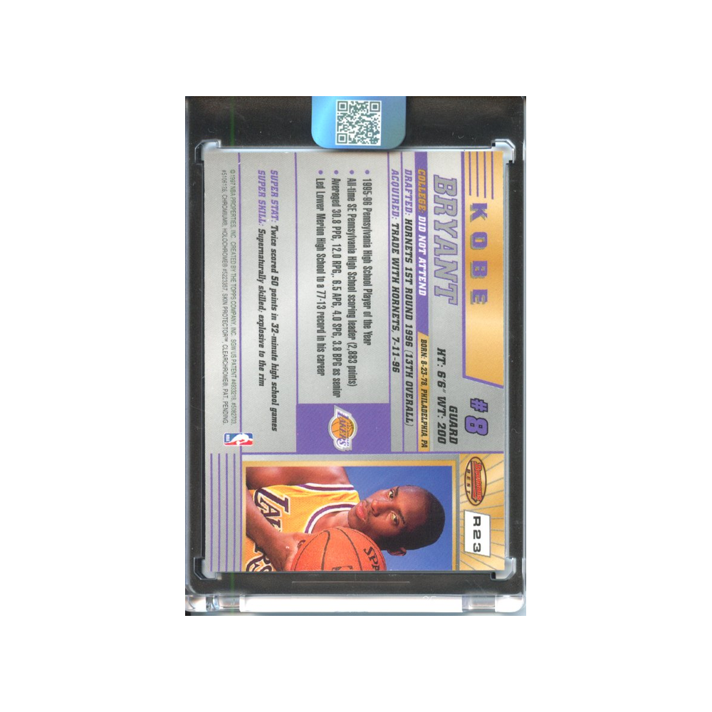 Kobe-Bryant-1996-Bowmans-Best-Rookie-Rückseite