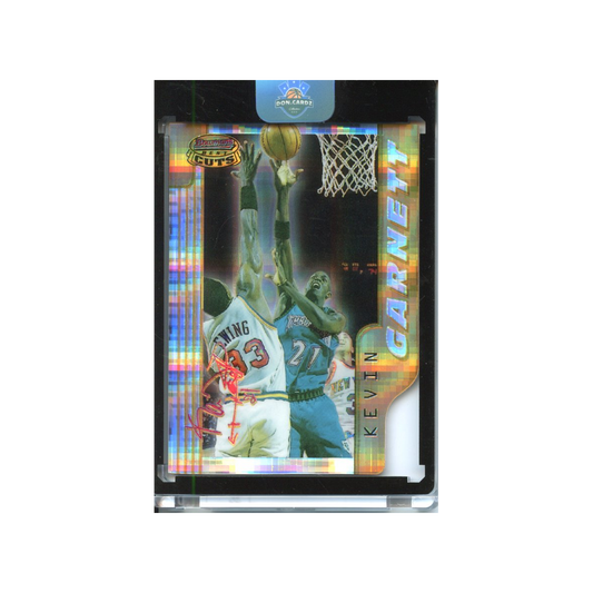Kevin-Garnett-Atomic-Refractor-1996-Bowman's-Best-Cuts-Vorderseite