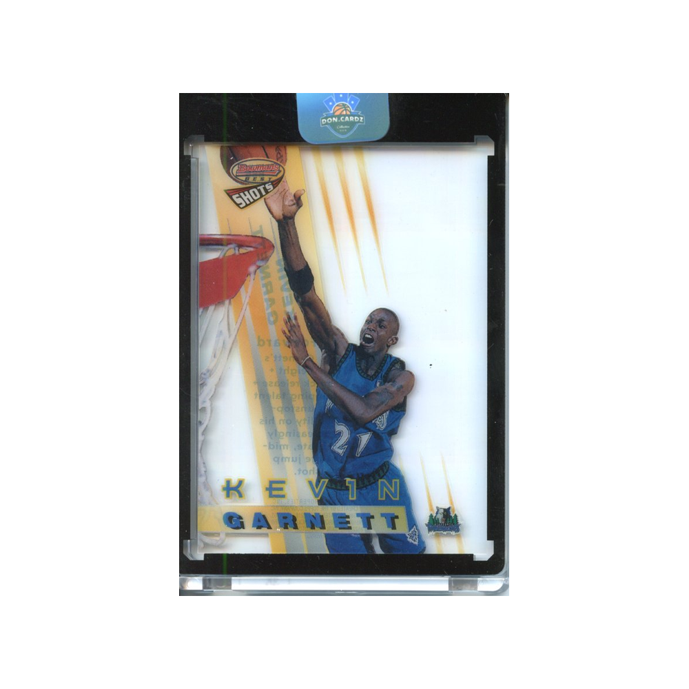 Kevin-Garnett-Atomic-Refractor-1996-Bowman's-Best-Shots-Vorderseite