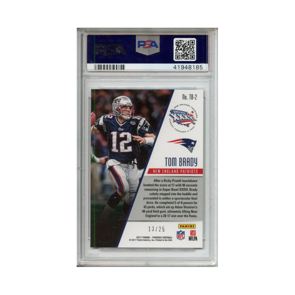 Tom-Brady-Triumphant--Yellow-2017-Panini-Phoenix-PSA-10-Rückseite