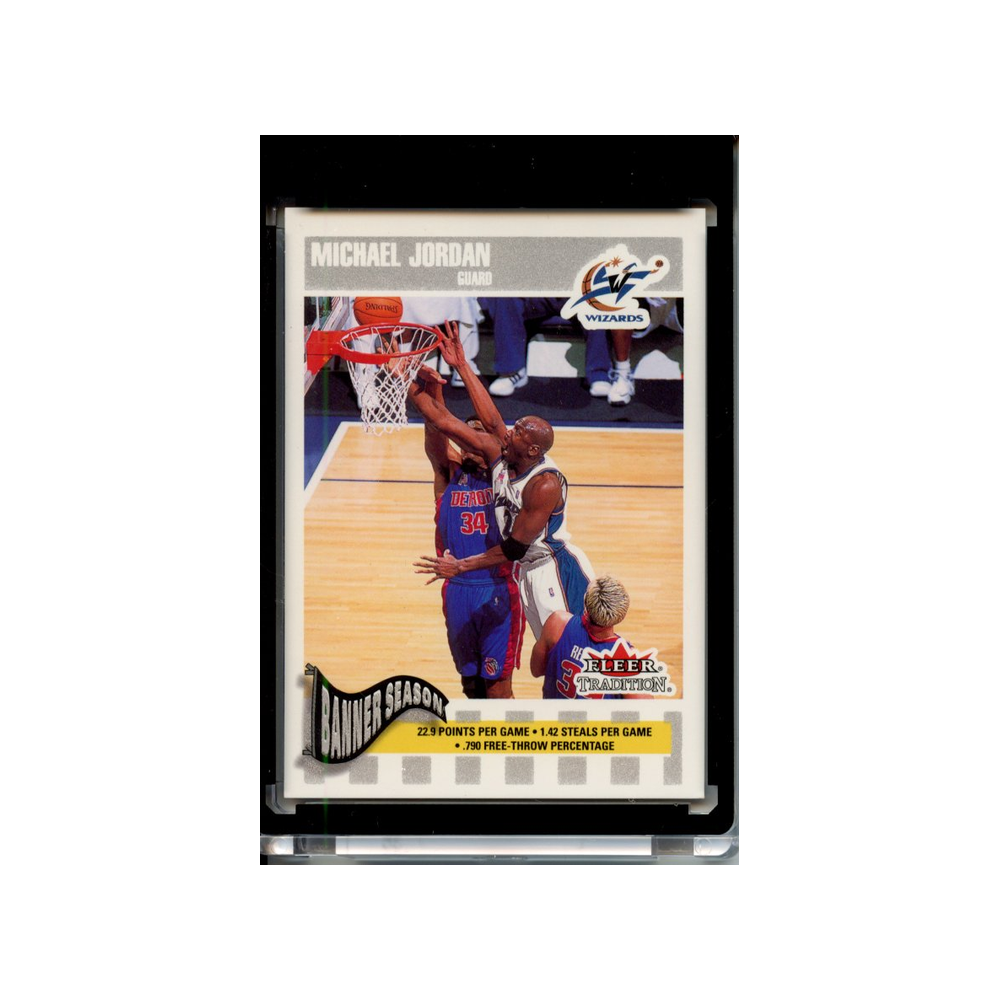 Michael-Jordan-Crystal-/199-2002-Fleer-Tradition-Vorderseite