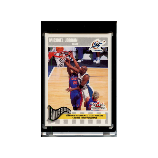Michael-Jordan-Crystal-/199-2002-Fleer-Tradition-Vorderseite