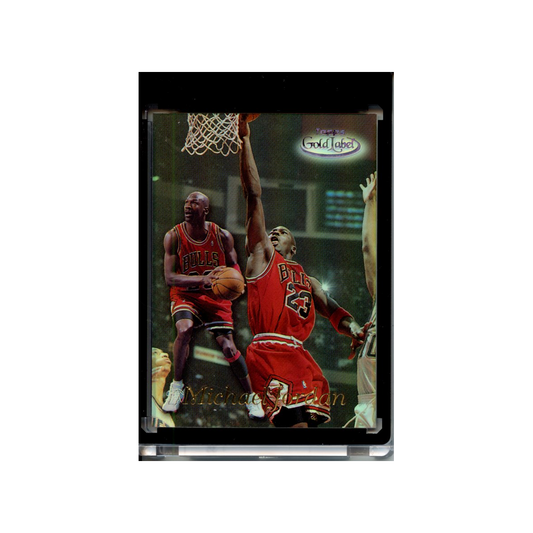 Michael-Jordan-1998-Topps-Gold-Label-Vorderseite