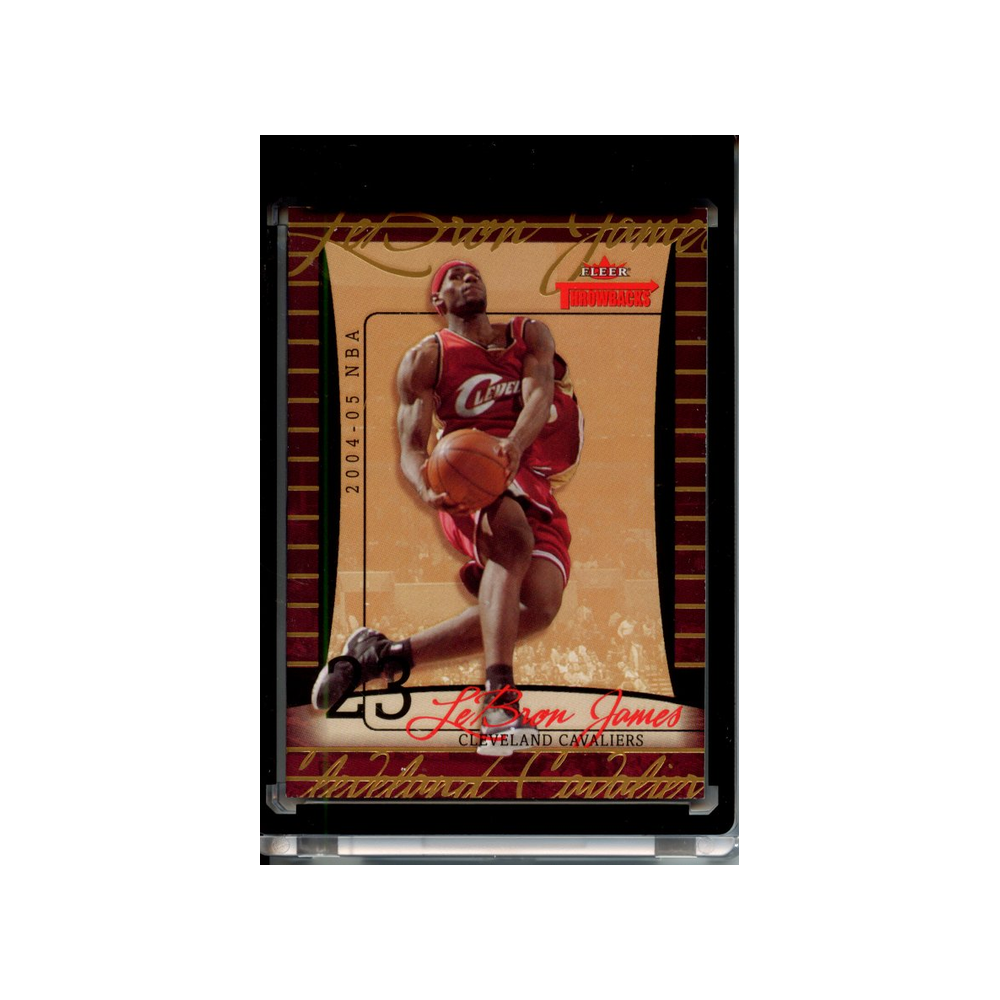Lebron-James-/25-2004-Fleer-Throwbacks-Vorderseite