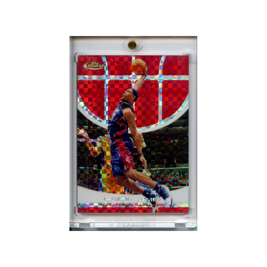 Lebron-James-Red-X-Fractor-/139-2005-Finest-Vorderseite