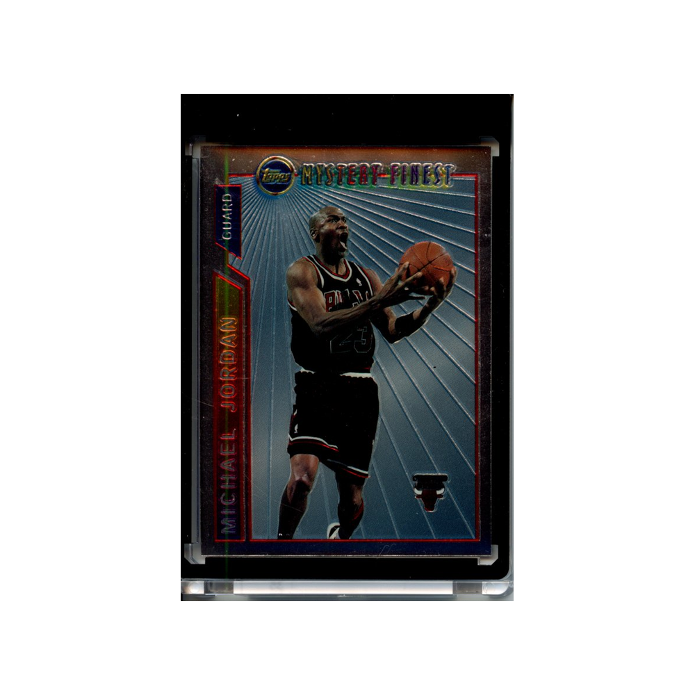 Michael-Jordan-1996-Topps-Mystery-Finest-#2-Vorderseite