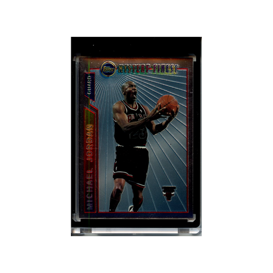 Michael-Jordan-1996-Topps-Mystery-Finest-#2-Vorderseite