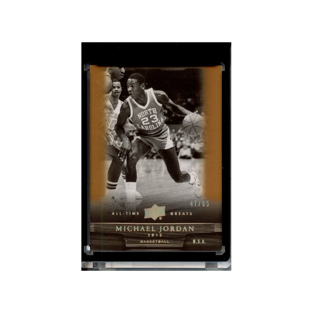 Michael-Jordan-/65-2012-Upper-Deck-All-Time-Greats-Vorderseite