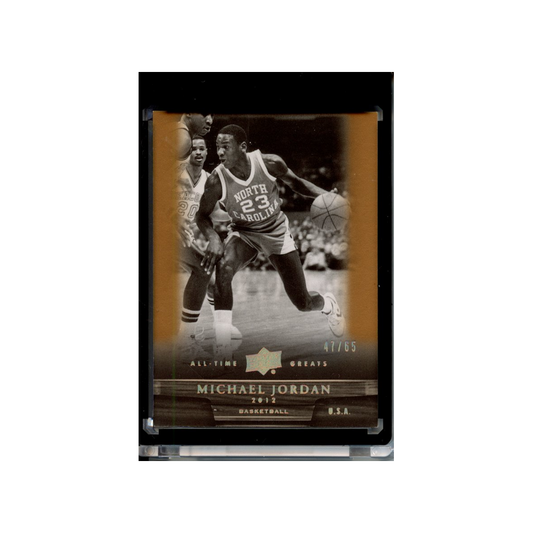 Michael-Jordan-/65-2012-Upper-Deck-All-Time-Greats-Vorderseite