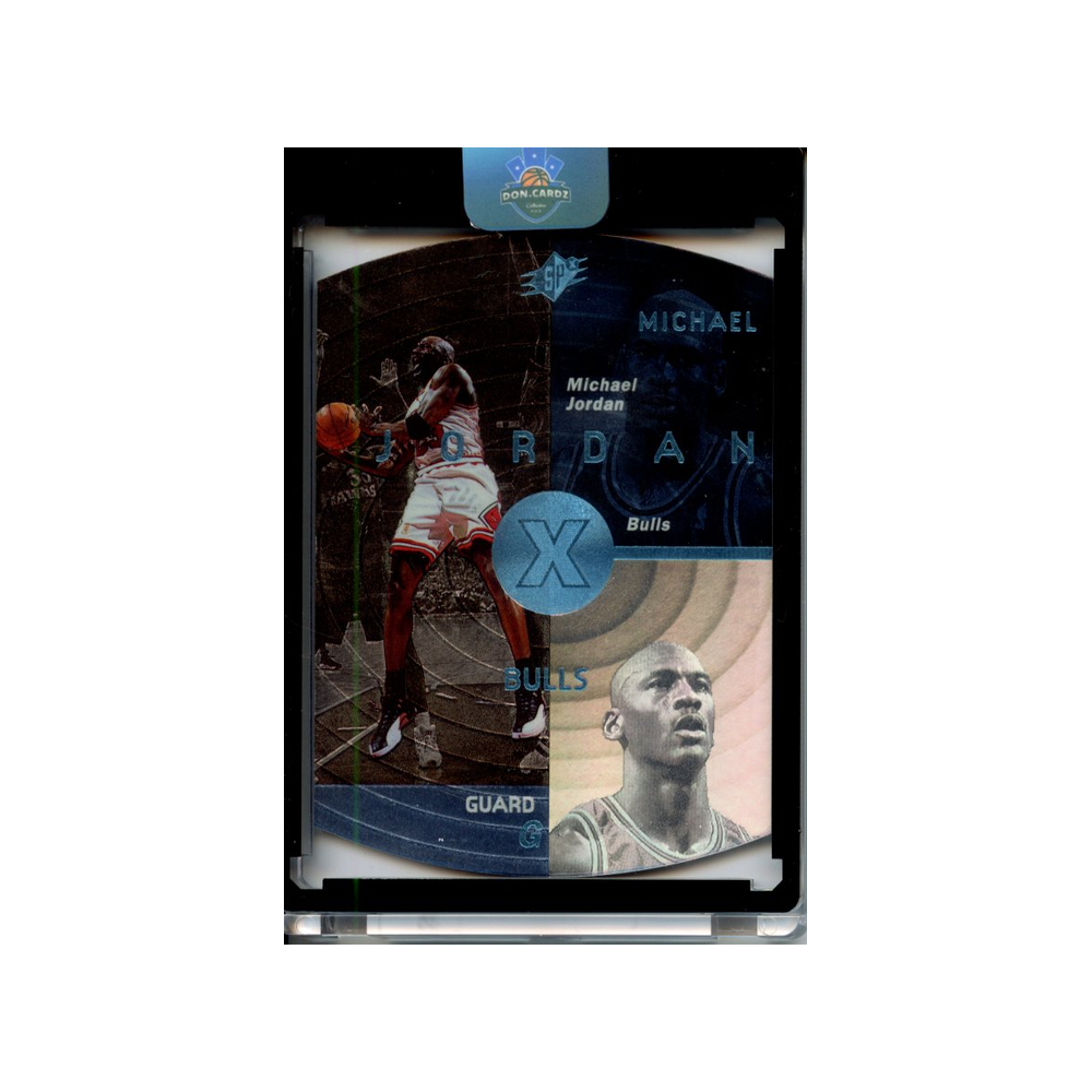 Michael-Jordan-Blue-1998-Upper-Deck-SPx-Vorderseite