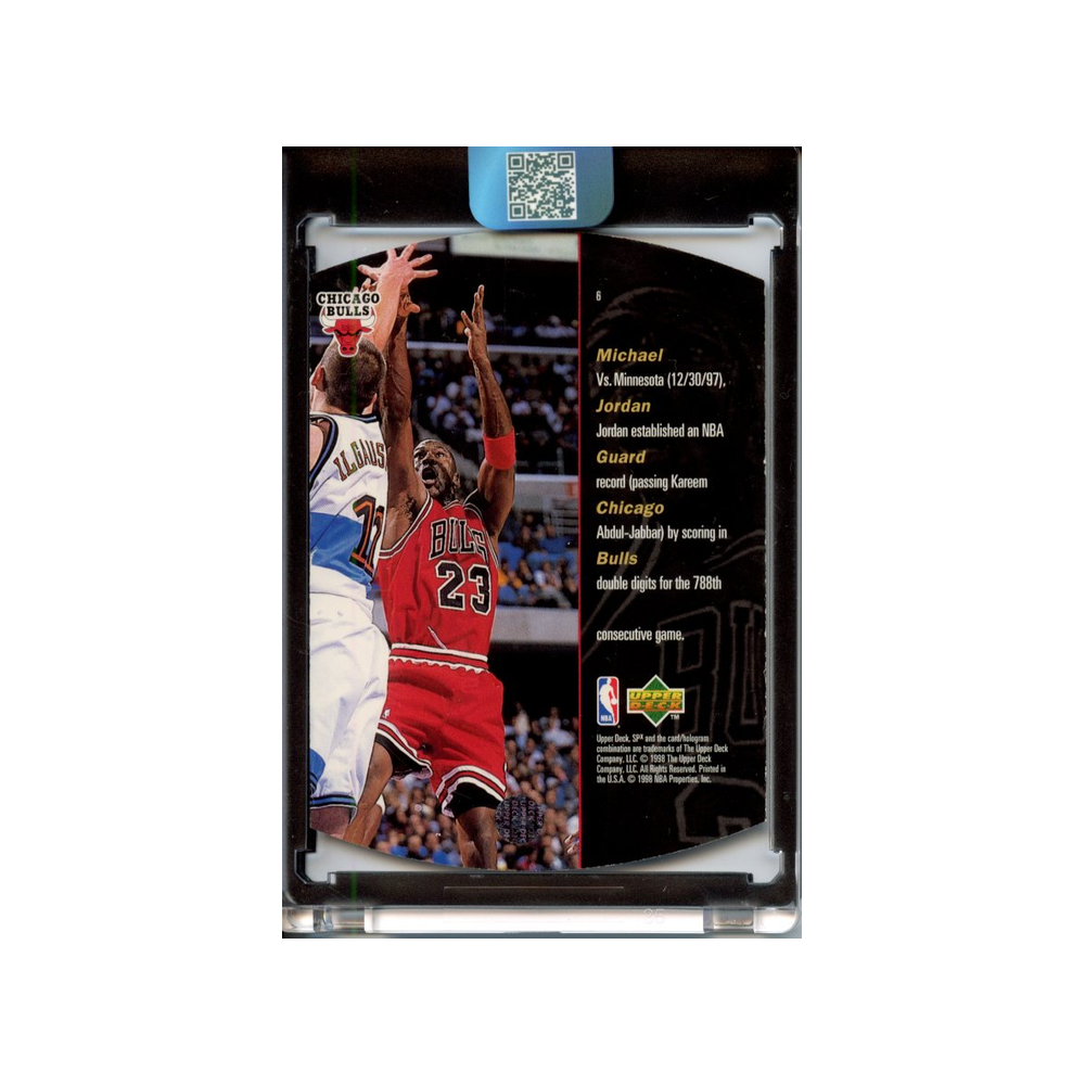 Michael-Jordan-Blue-1998-Upper-Deck-SPx-Rückseite