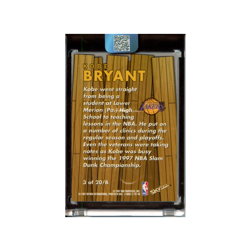 Kobe-Bryant-Boss-1997-Skybox-Z-Force-Rückseite