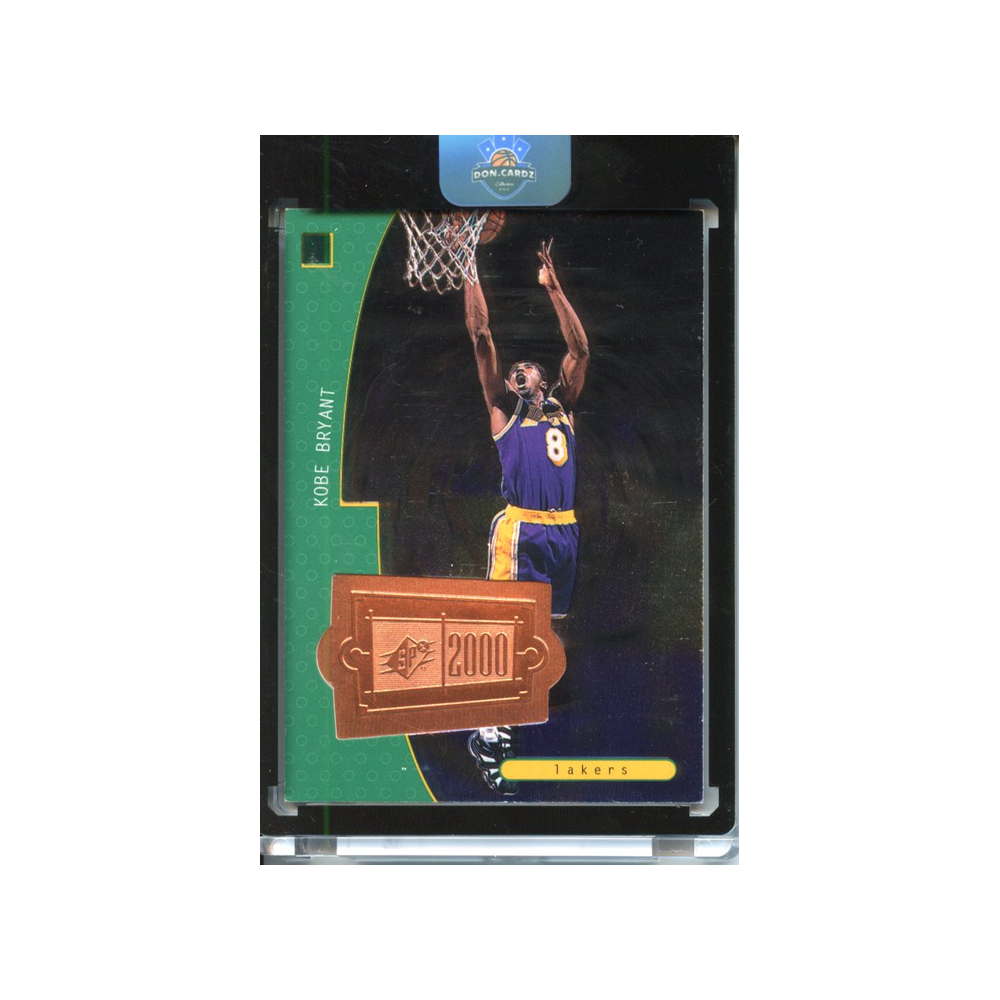 Kobe-Bryant-/4050-2000--Upper-Deck-SPx-Finite-Vorderseite