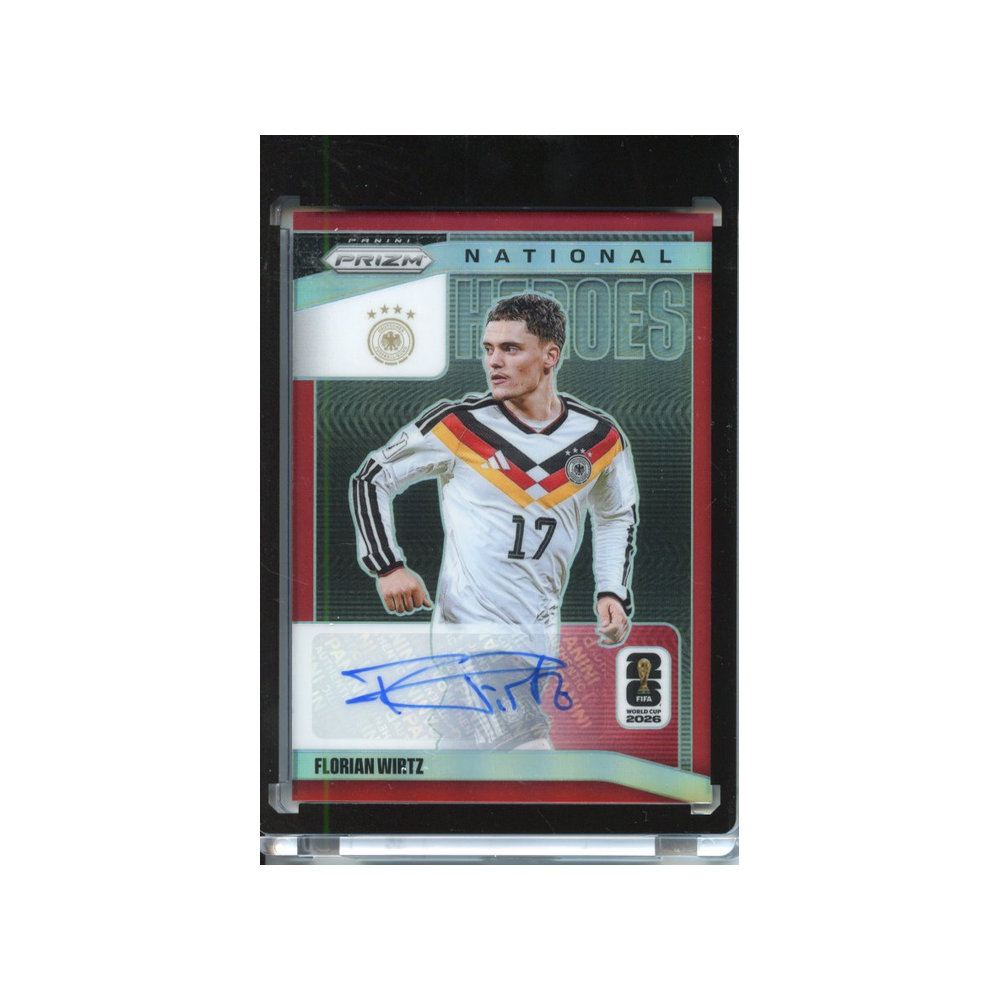 Florian-Wirtz-Autograph-Red-National-Heroes-/99-2026-Prizm-FIFA-World-Cup-Vorderseite