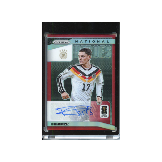 Florian-Wirtz-Autograph-Red-National-Heroes-/99-2026-Prizm-FIFA-World-Cup-Vorderseite