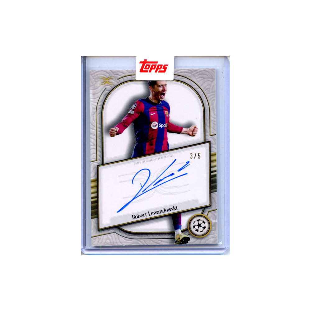 Robert-Lewandowski-Autograph-/5-2024-Definitve-Vorderseite