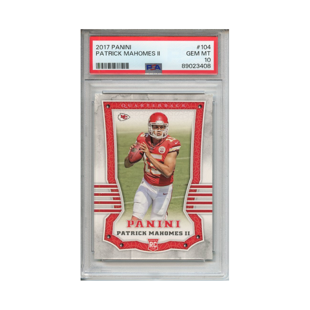 Patrick-Mahomes-II-2017-Panini--PSA-10-Vorderseite