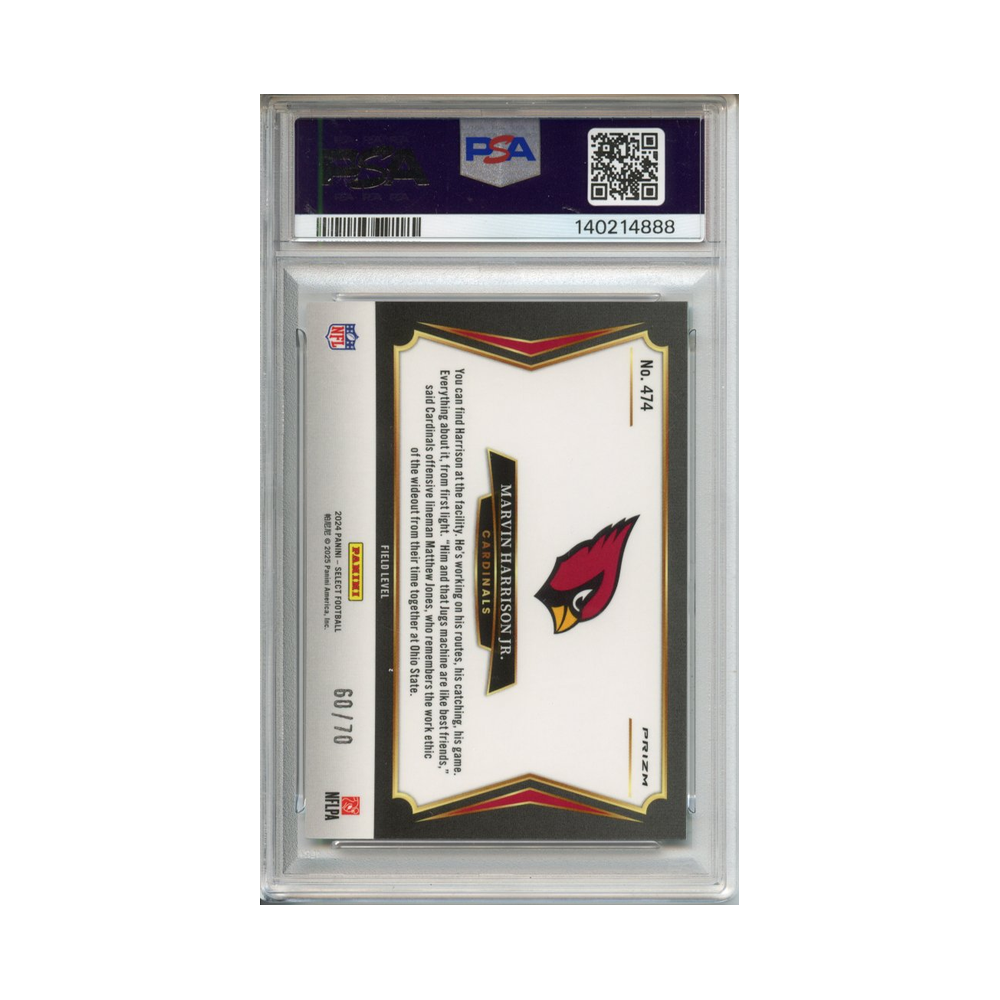 Marvin-Harrison-Jr.-Dragon-Scale-Prizm-2024-Select-PSA-10-Rückseite