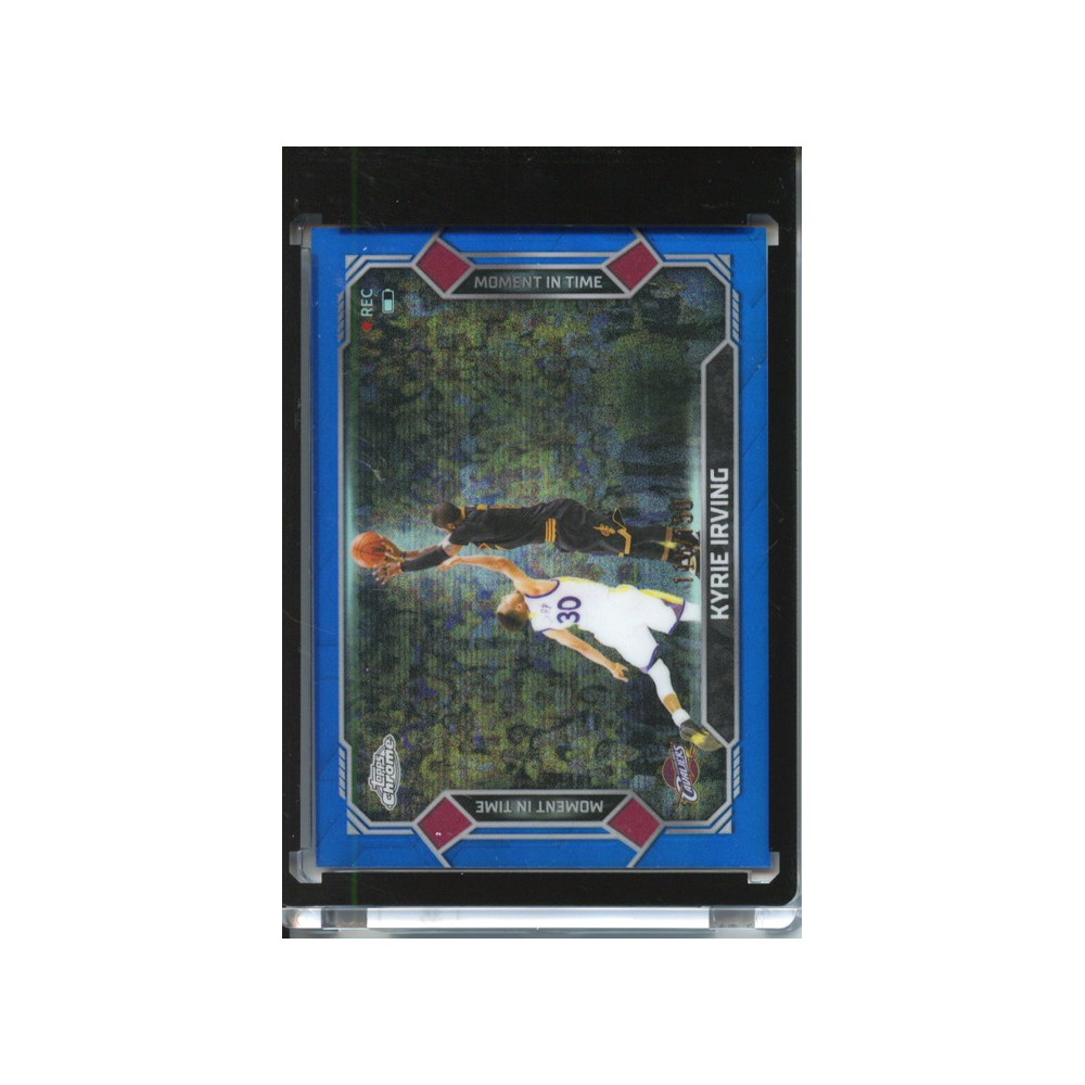 Kyrie-Irving-Blue-Moment-In-Time-/150-2025-Topps-Chrome-Vorderseite