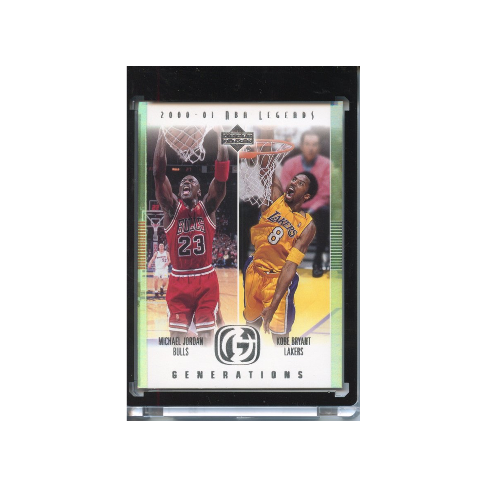 Michael-Jordan/Kobe-Bryant-Generations-2000-01-NBA-Legends-Vorderseite