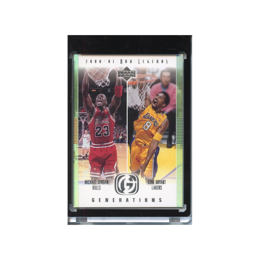 Michael-Jordan/Kobe-Bryant-Generations-2000-01-NBA-Legends-Vorderseite